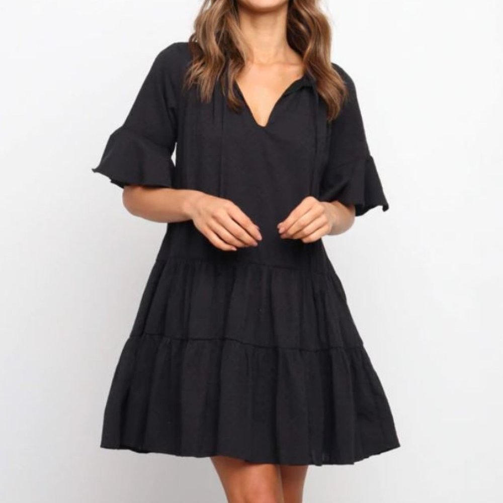 Petal & Pup Atheno Dress in Black